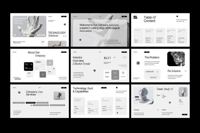 Interactive Technology Business Company Keynote