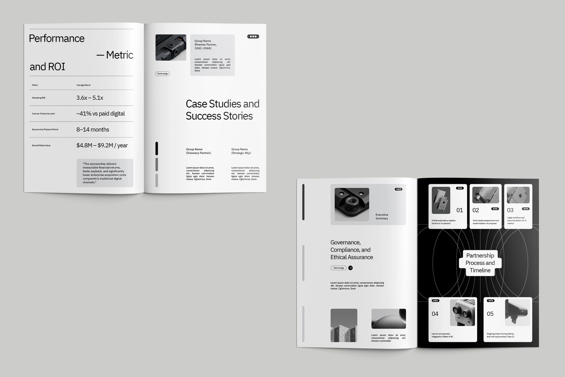 Sponsorship & Partnership Proposal Word Template