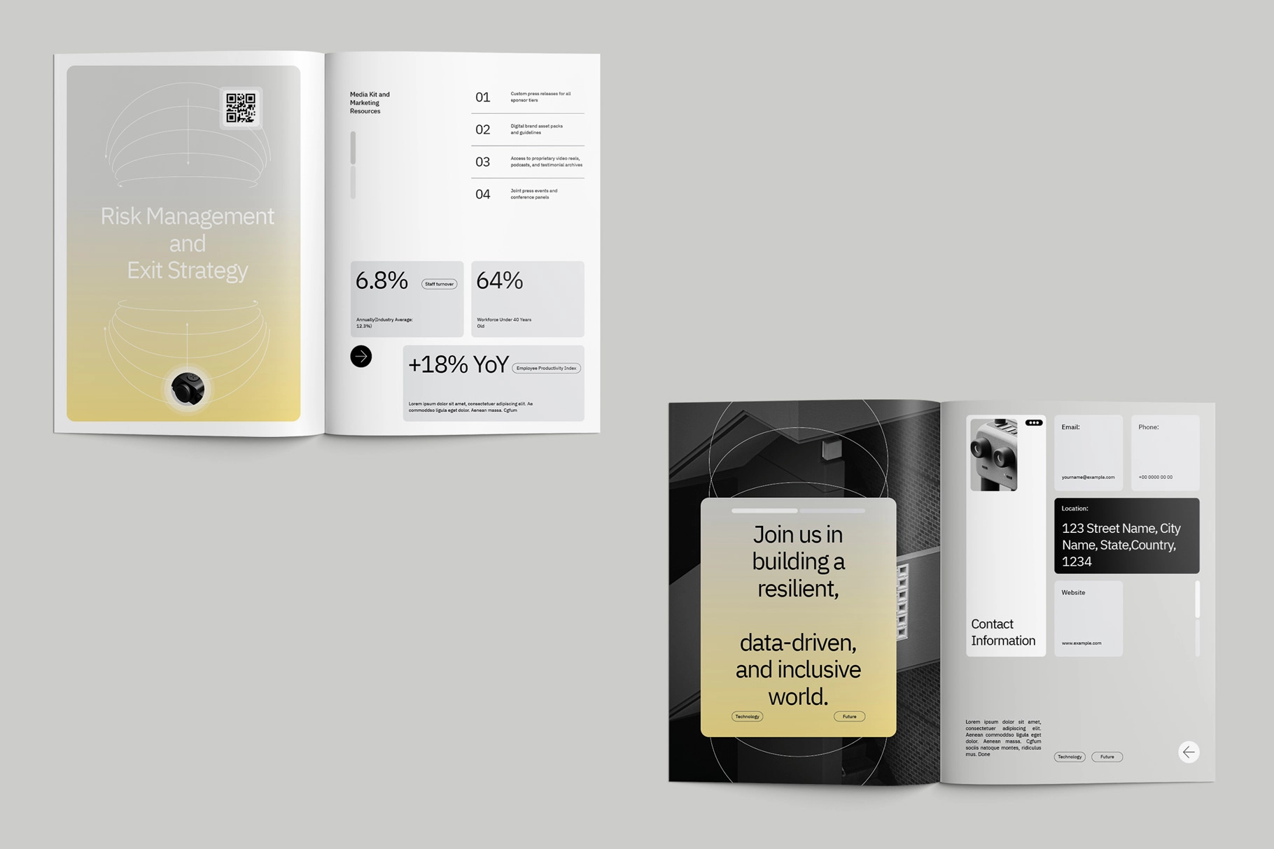 CANVA Sponsorship & Partnership Proposal Brochure