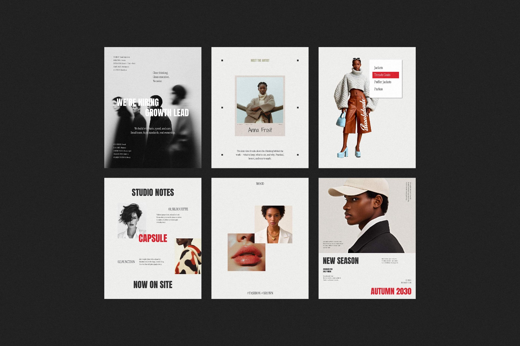 The Drop Instagram Templates Collection