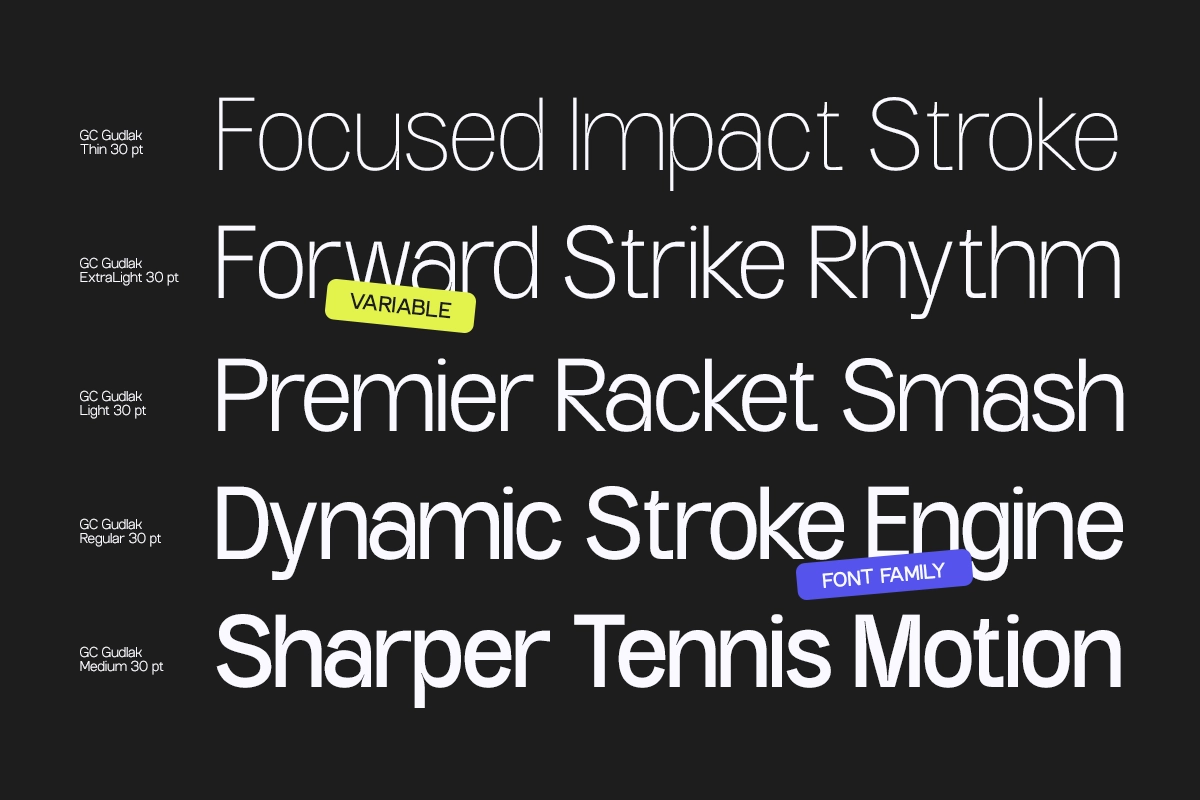 GC Gudlak - Modern Family Sans