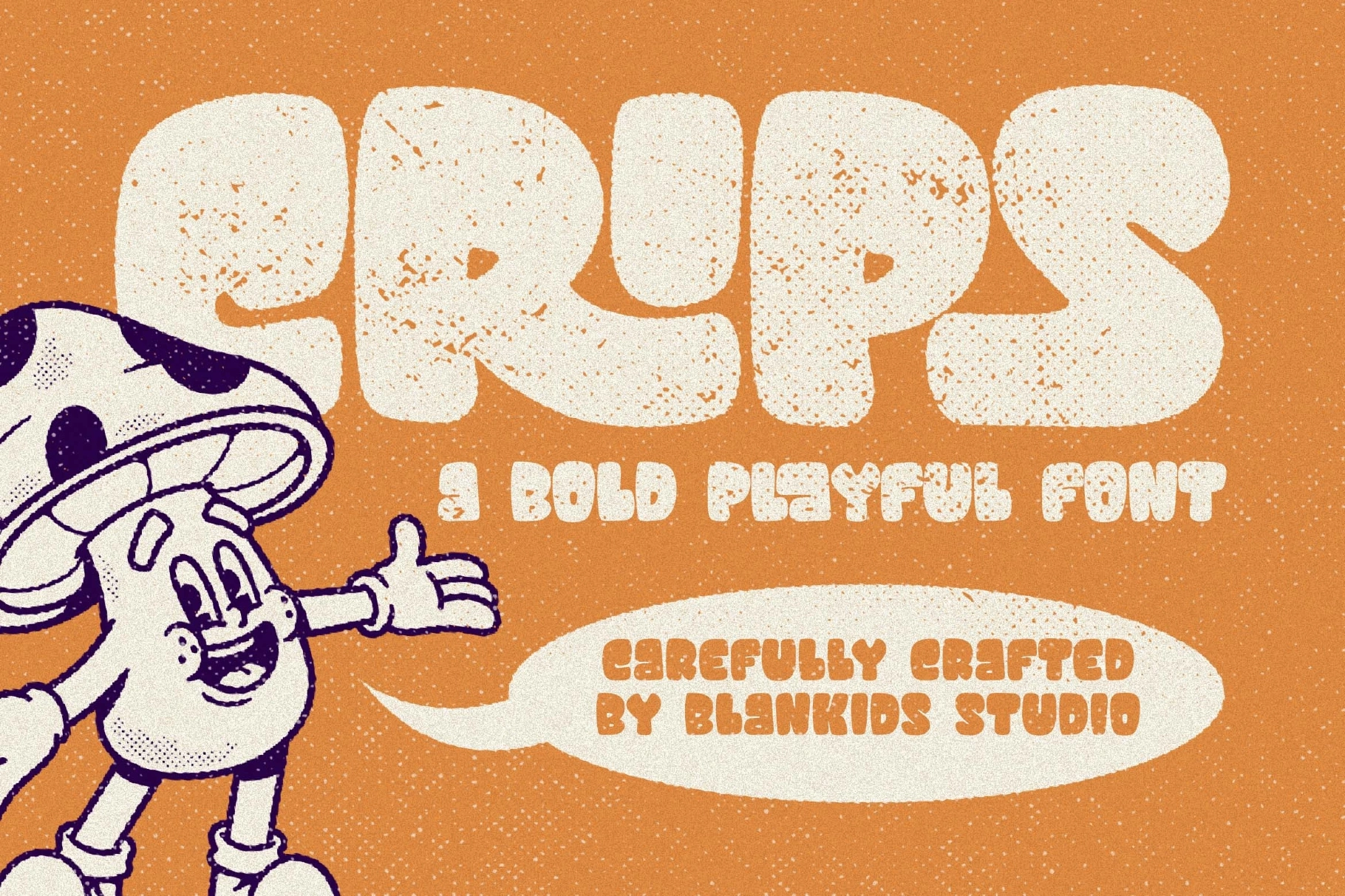 Crips - Bold Playful Font