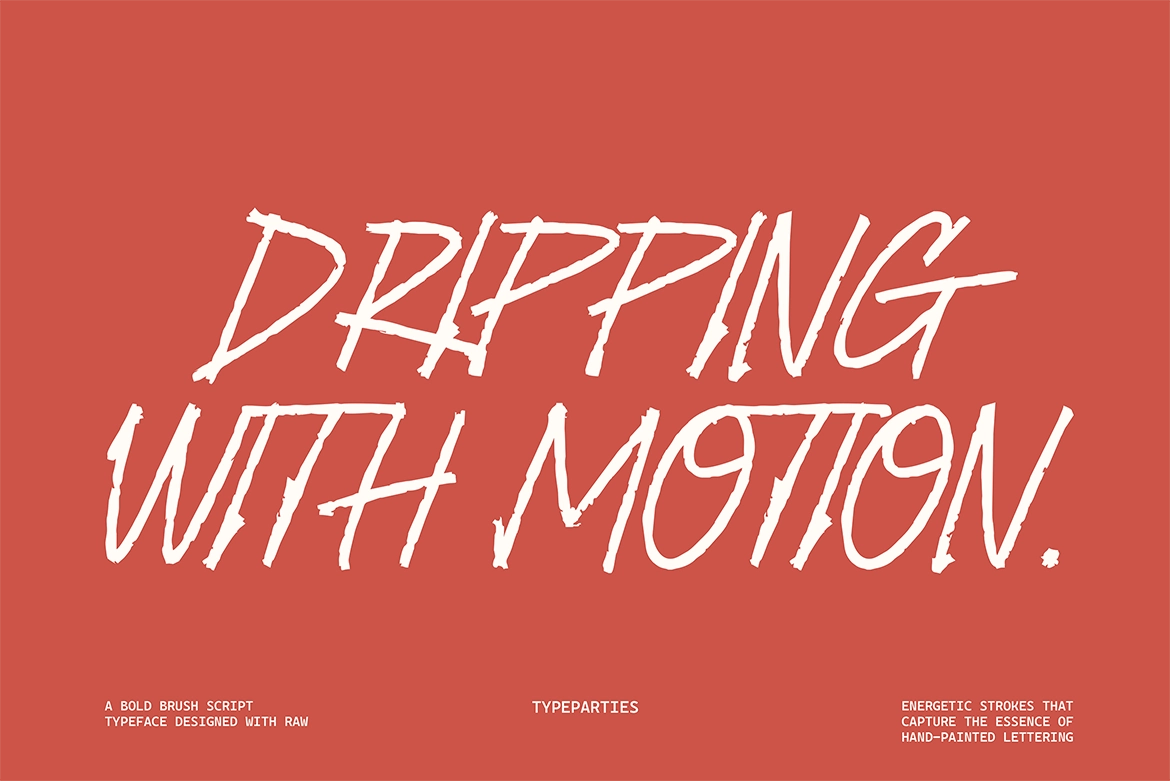 Strikes - Handwritten Punk Poster Font