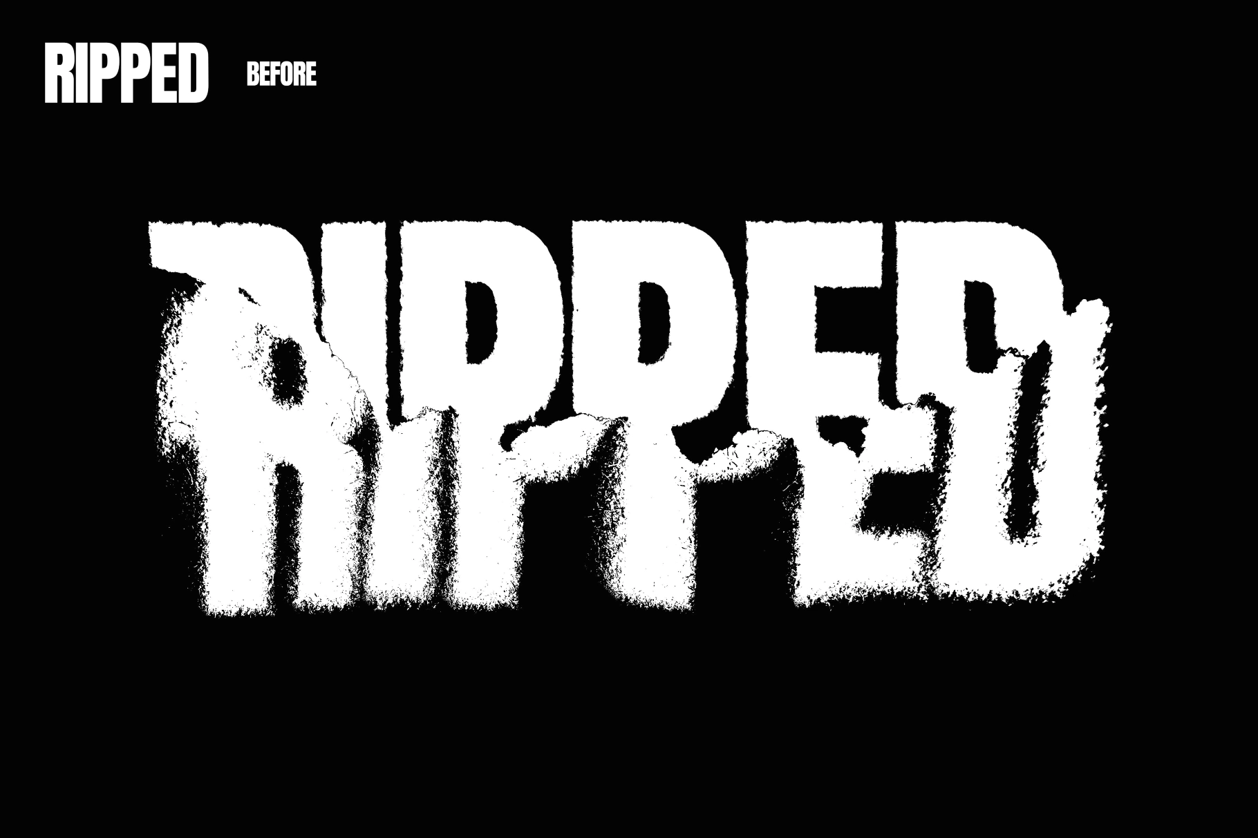 Distressed Distortion Effect