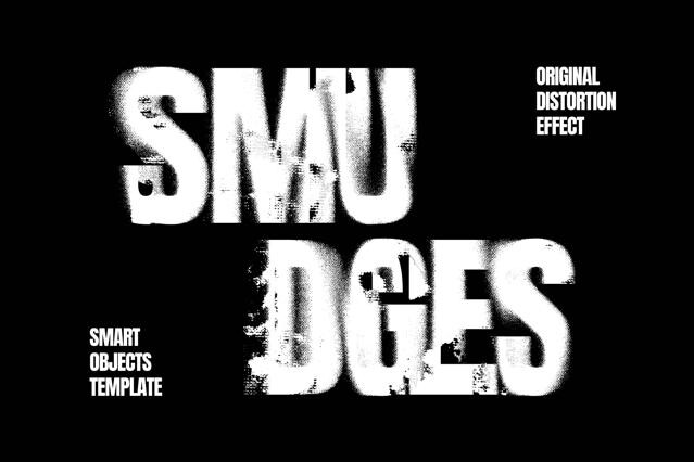 Bad Print Distortion Effect