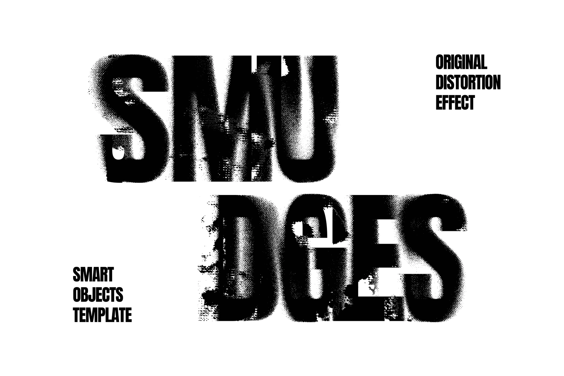 Bad Print Distortion Effect