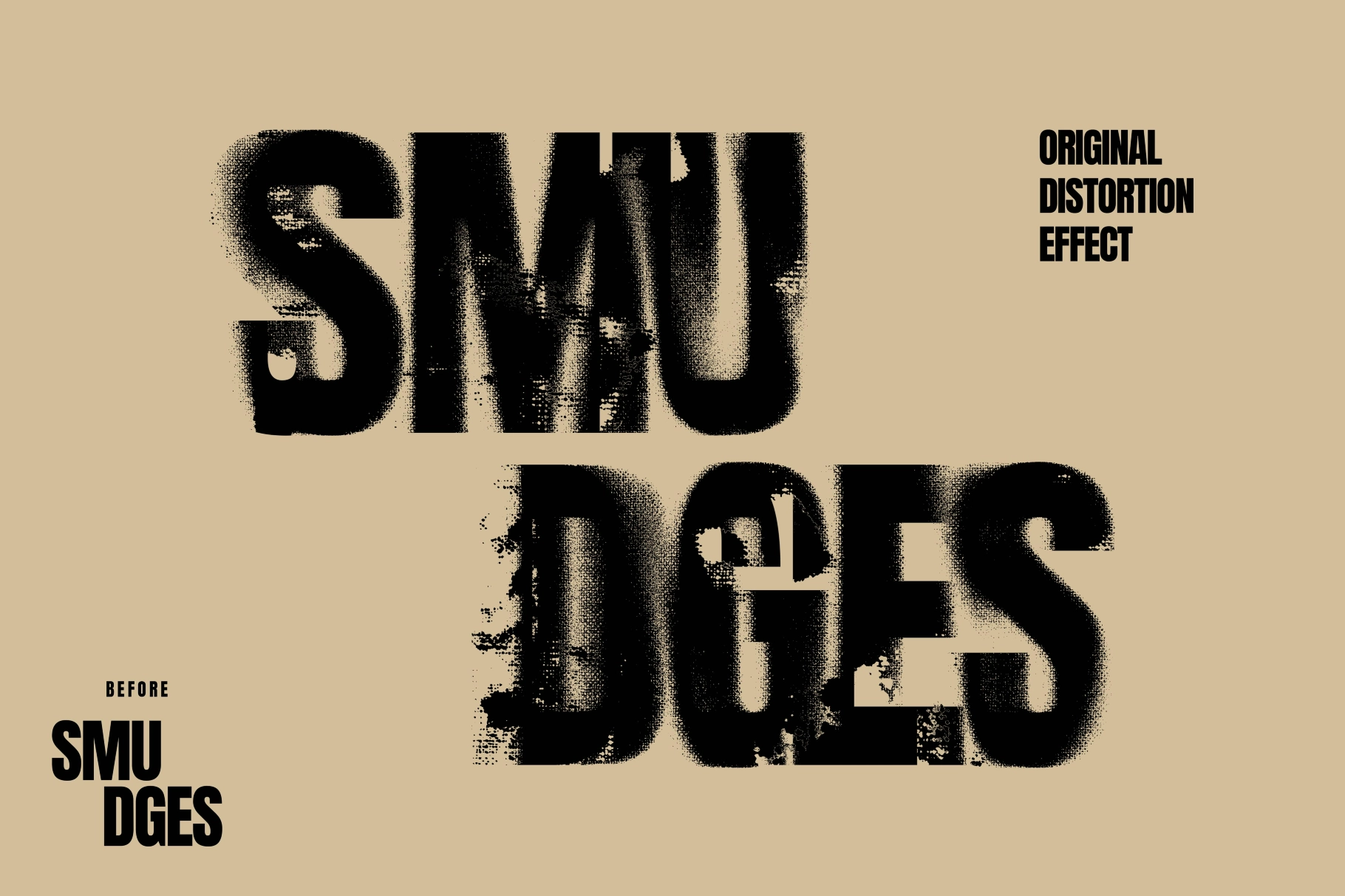 Bad Print Distortion Effect