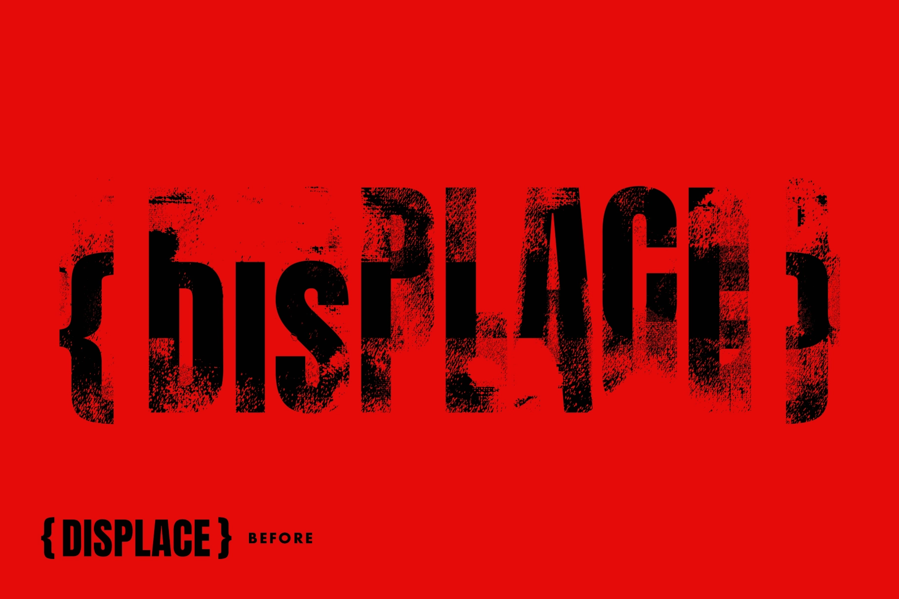 Print Distortion Effect