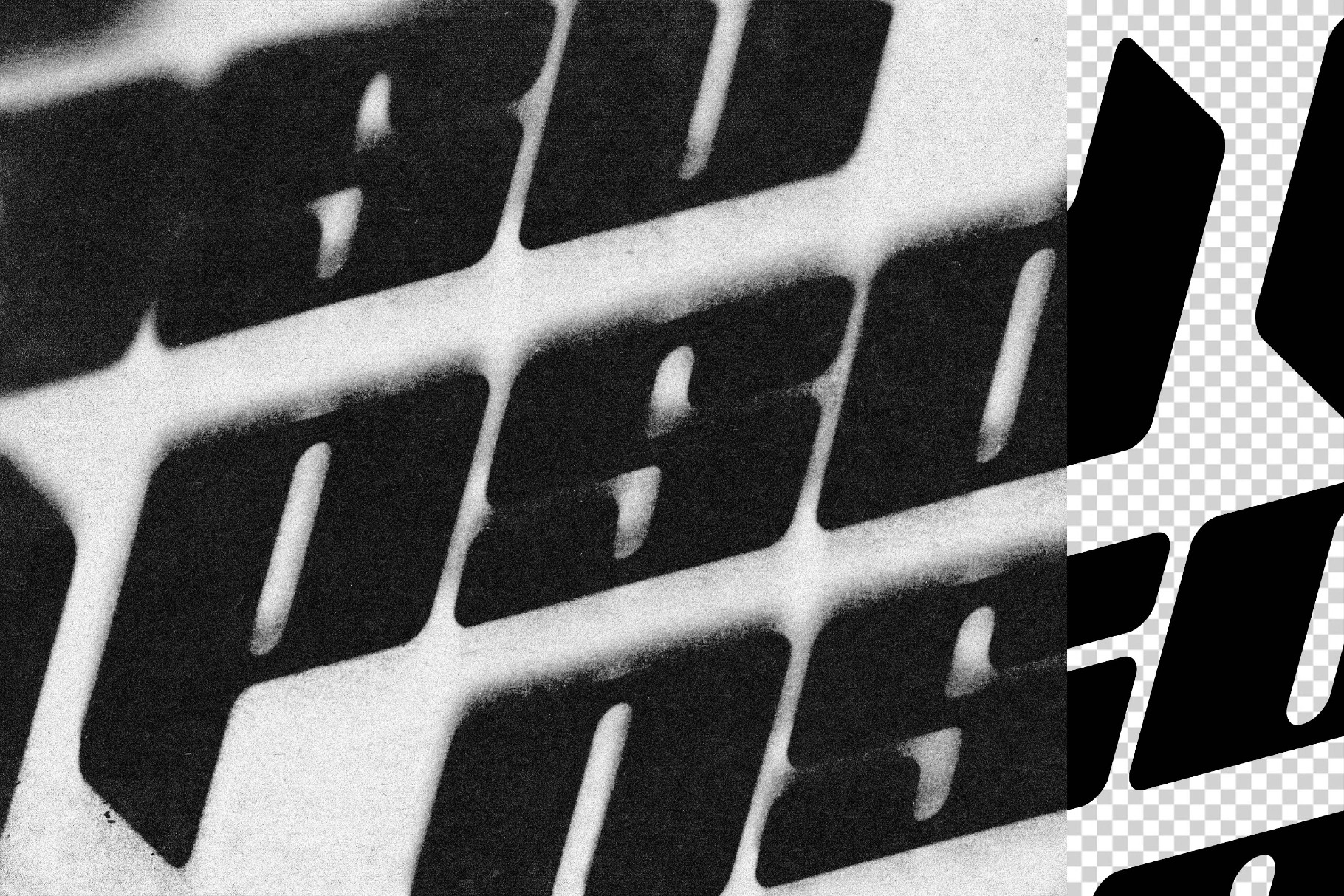 Grunge Ink Print Text Effect