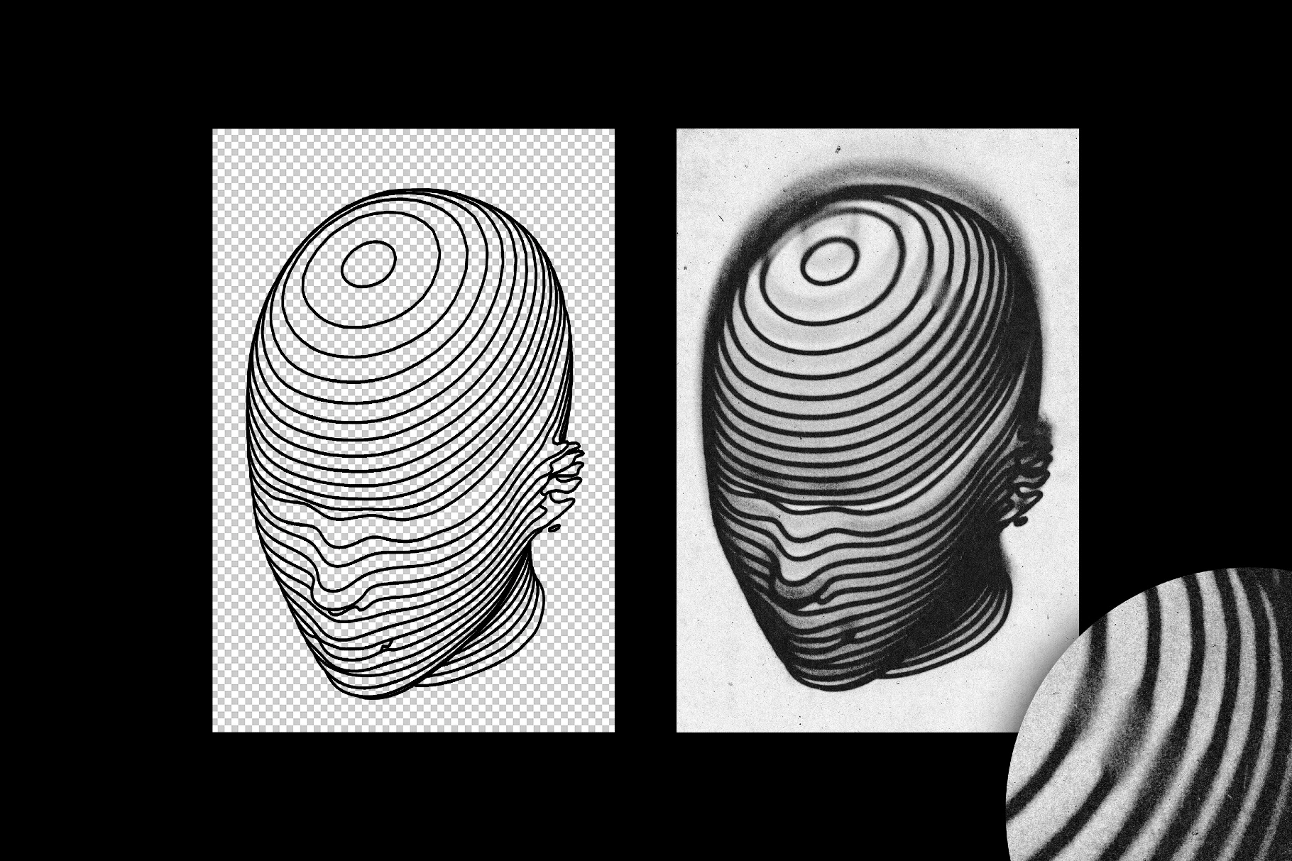 Grunge Ink Print Text Effect