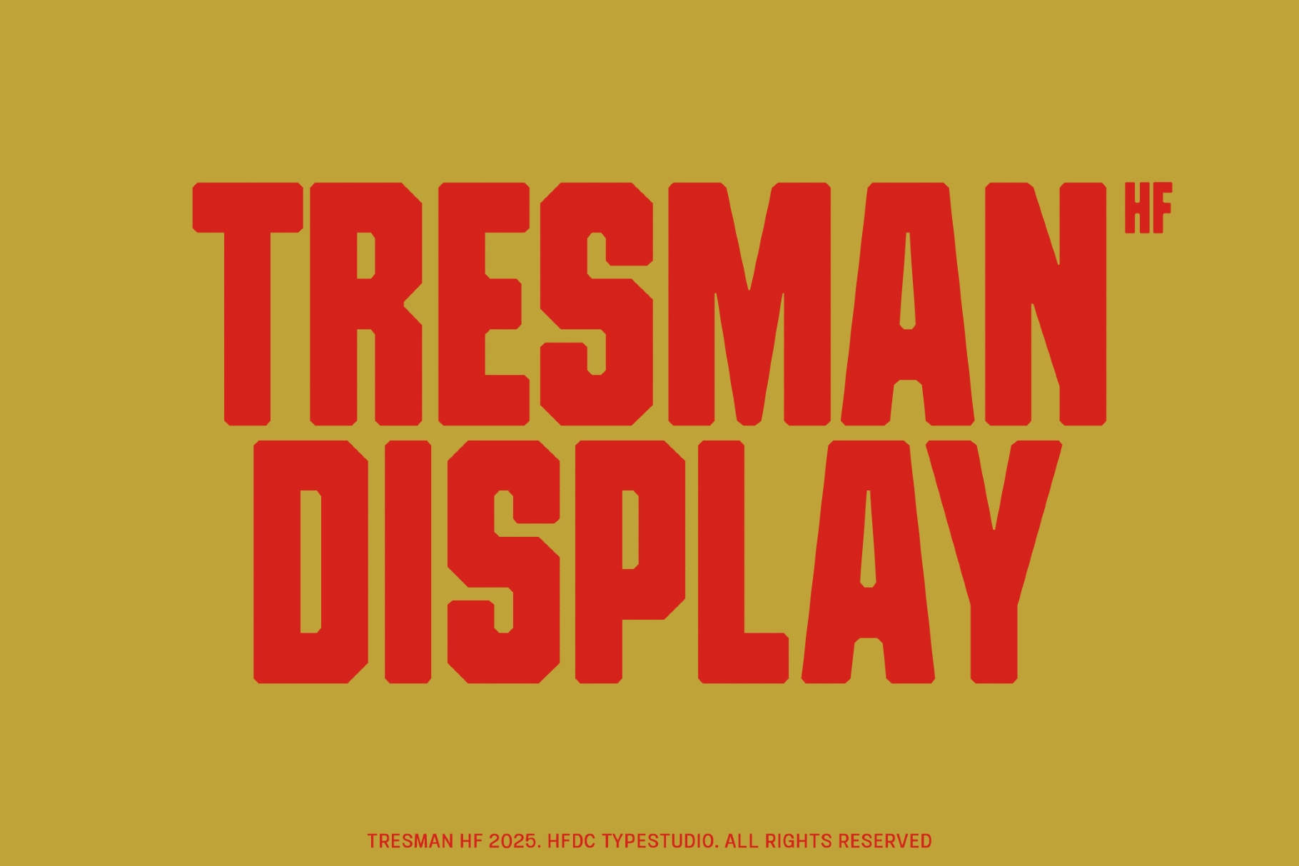 Tresman College Font