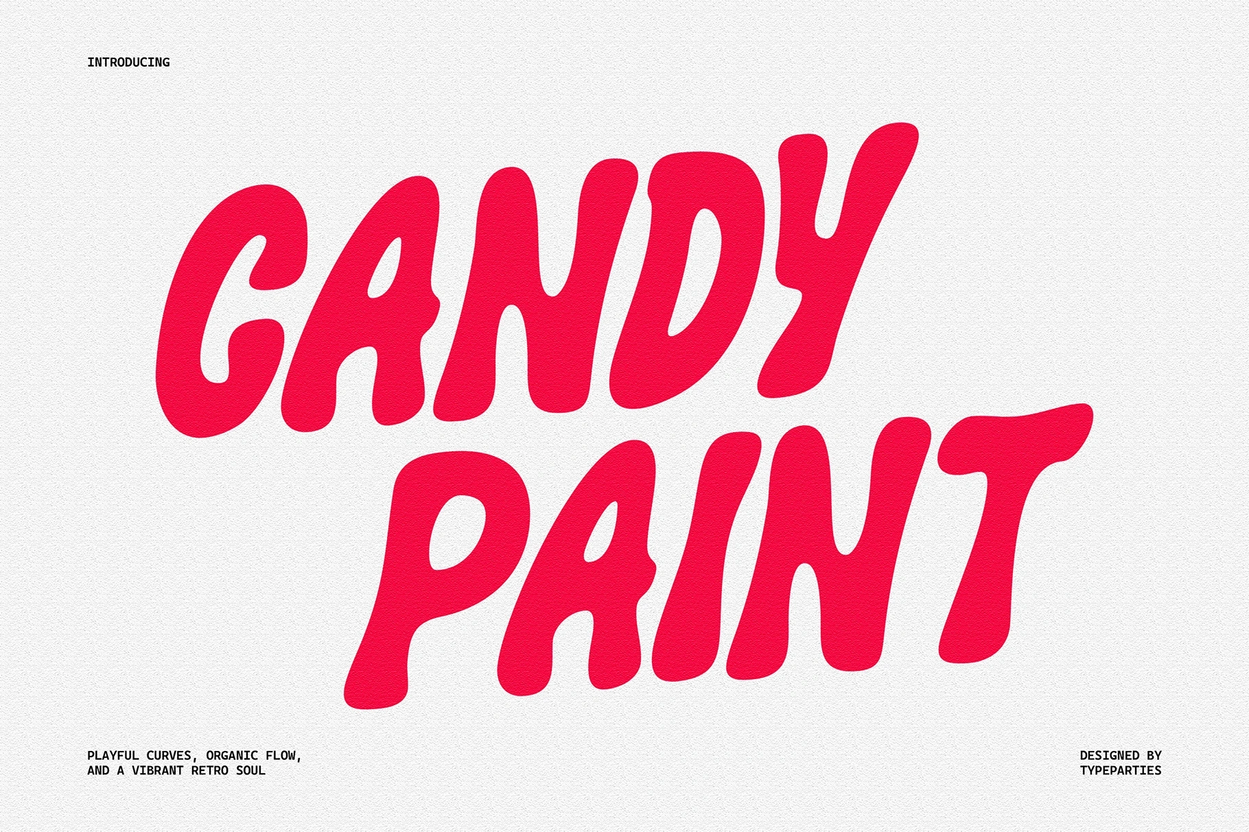 CandyPaint - Retro Groovy Font