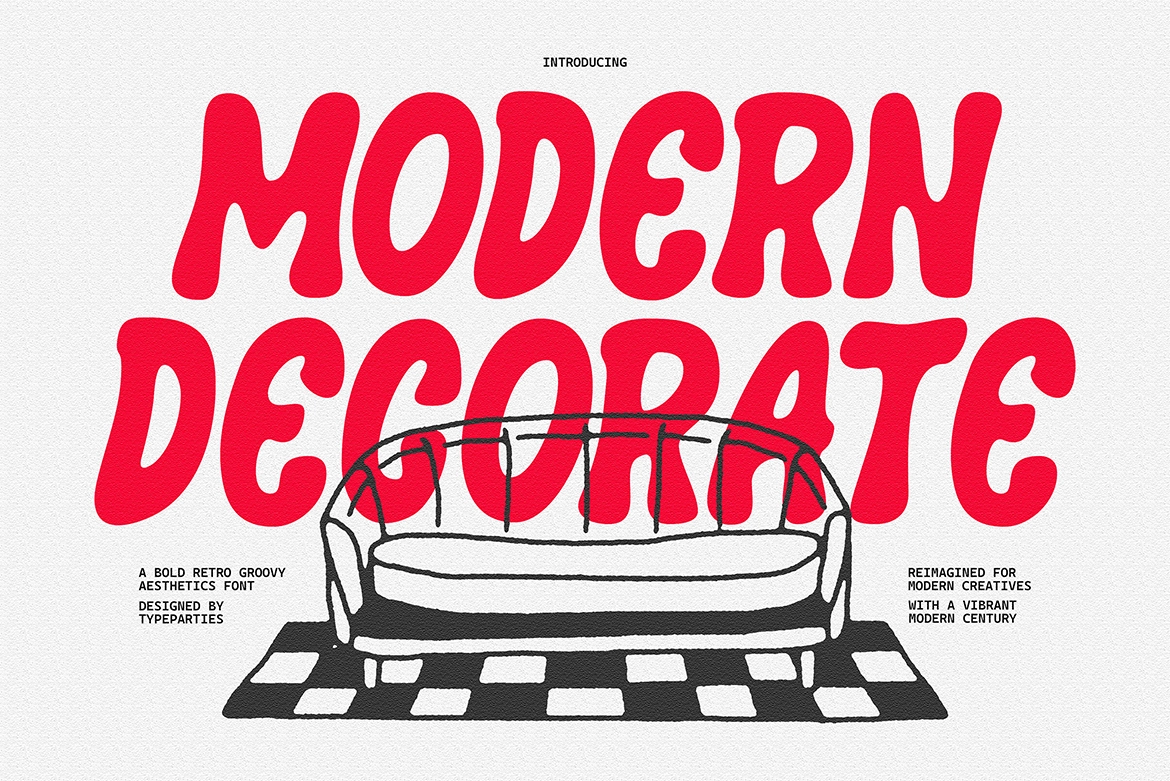 CandyPaint - Retro Groovy Font