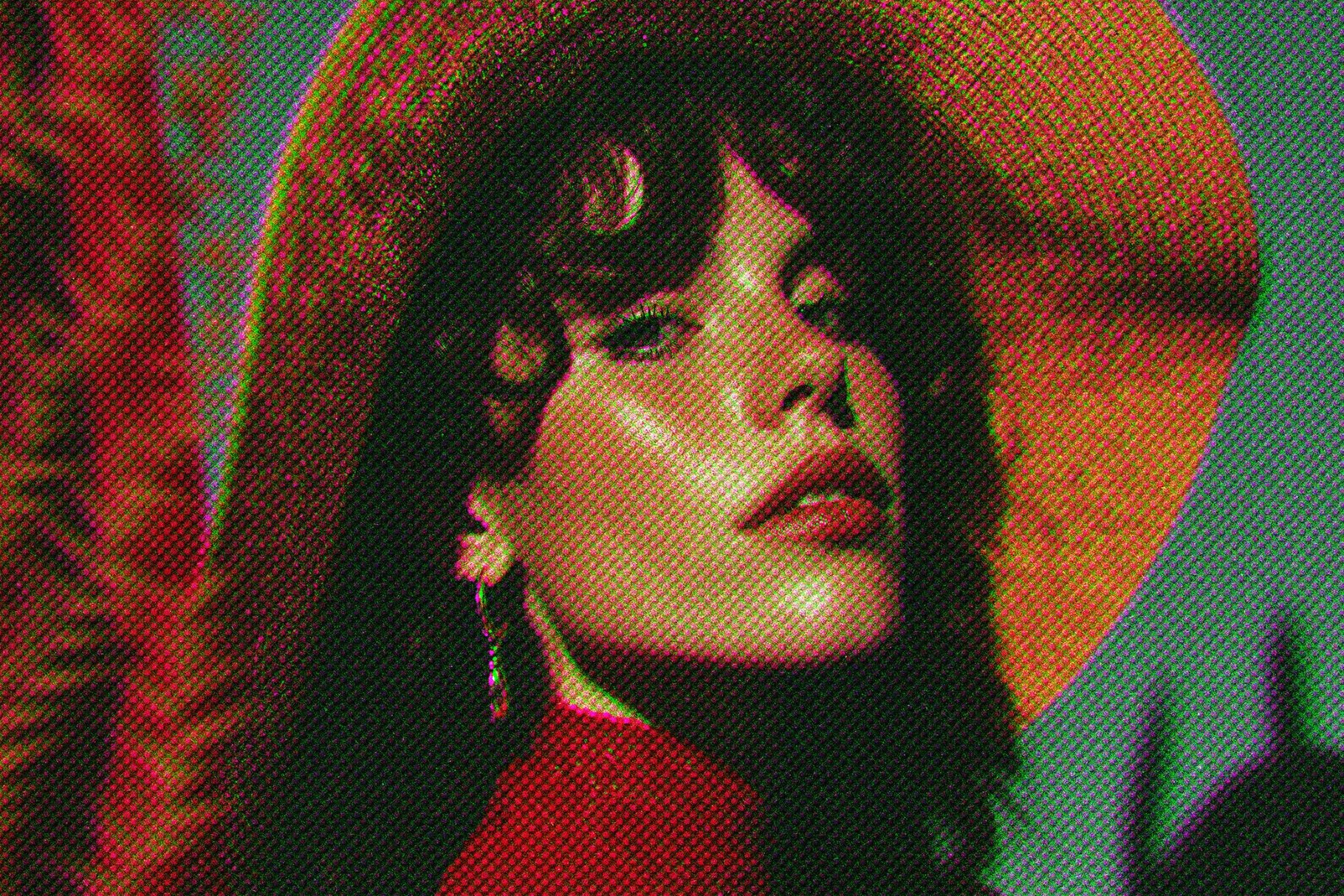 Retro Magazine Halftone Effect