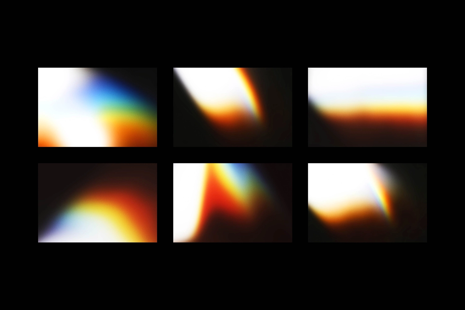 Radiant Chrome Gradient Textures