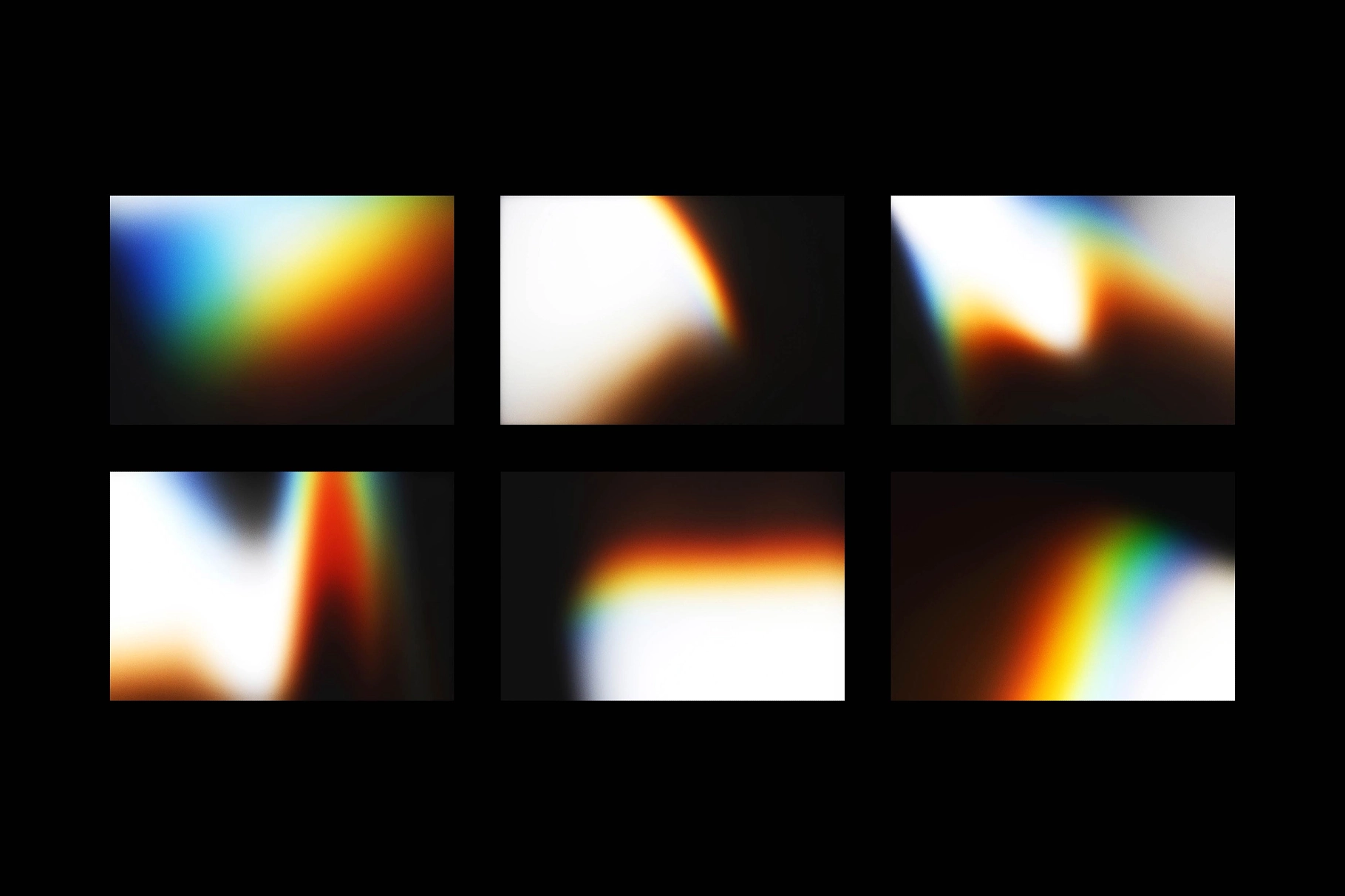 Radiant Chrome Gradient Textures