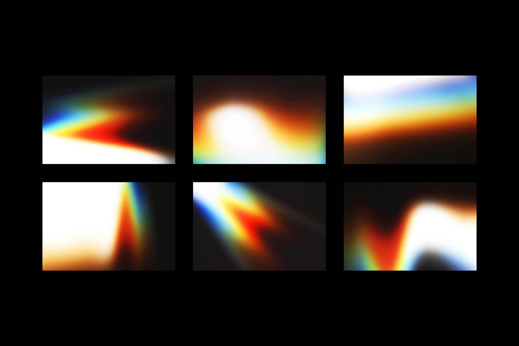 Radiant Chrome Gradient Textures