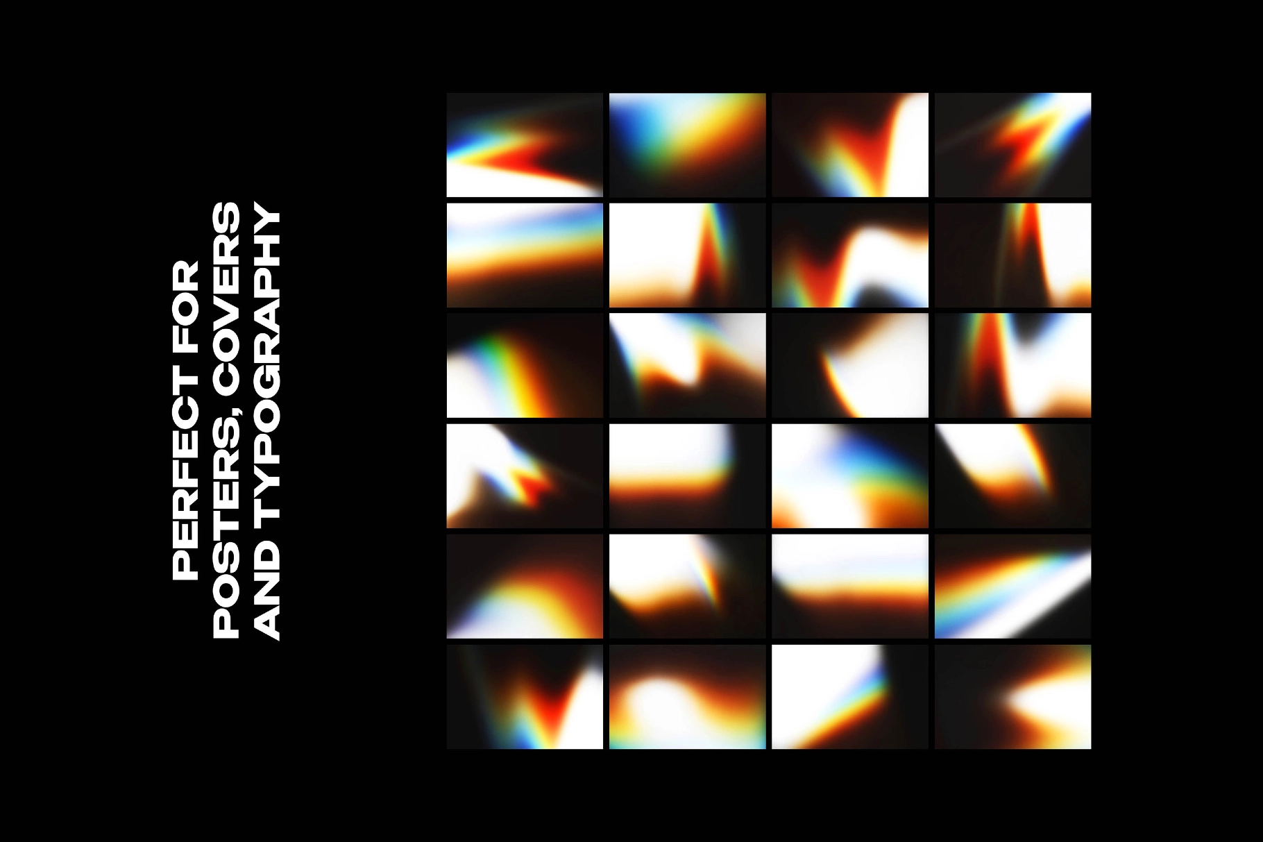 Radiant Chrome Gradient Textures