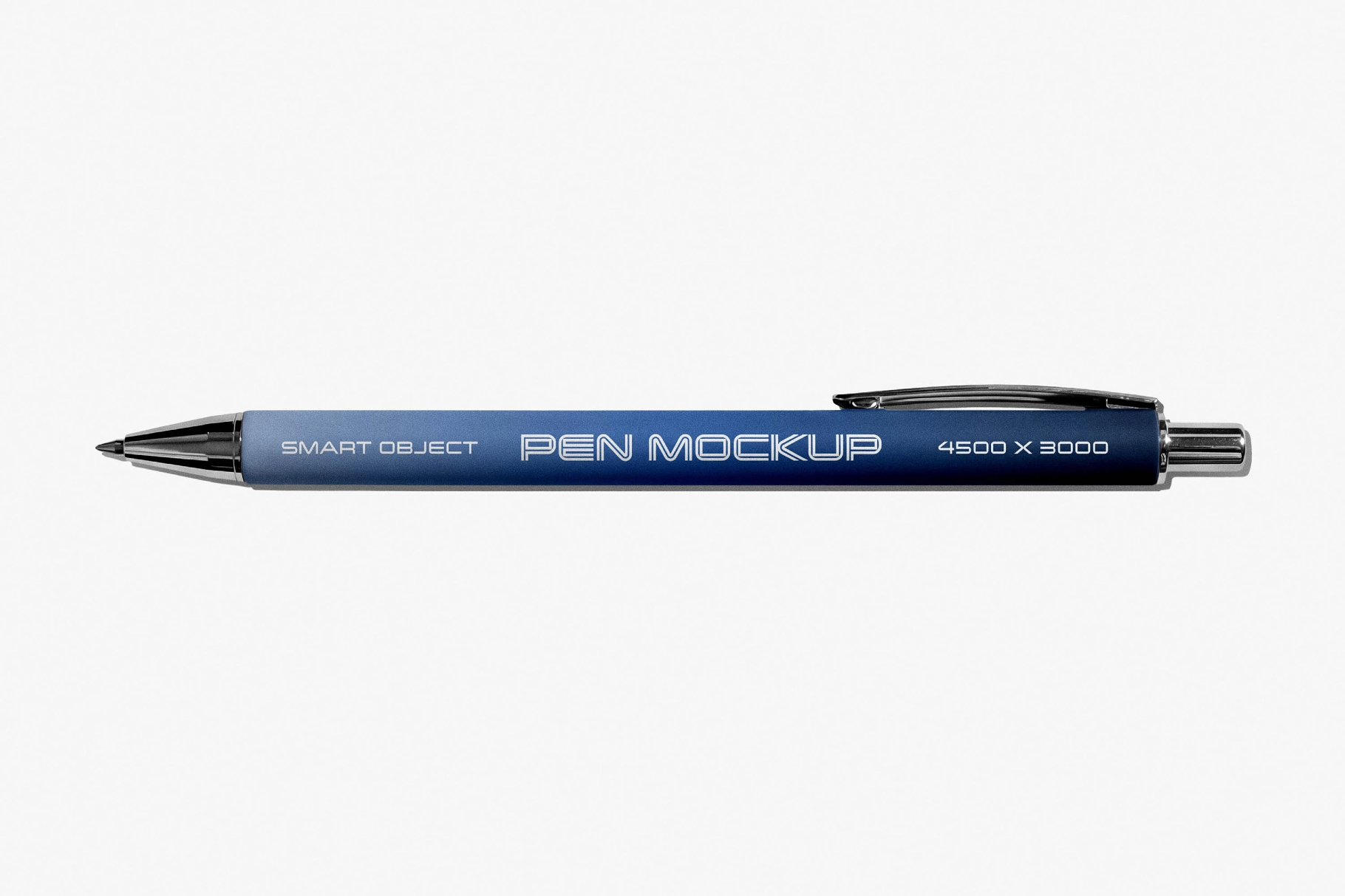 Branded Retractable Pen Mockup