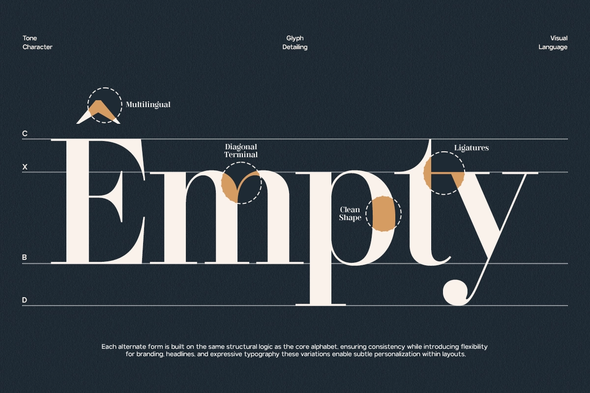 GC Pregio - Clean Serif Typeface