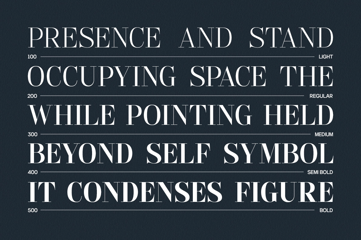 GC Pregio - Clean Serif Typeface