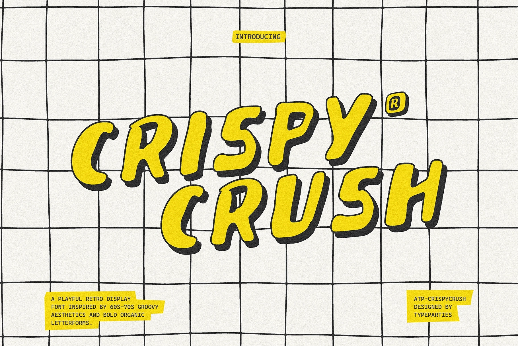 CrispyCrush - Retro Groovy Font