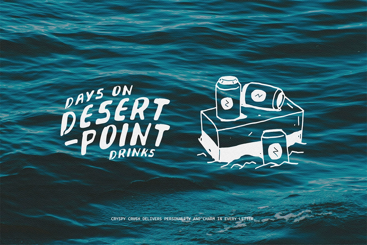 CrispyCrush - Retro Groovy Font