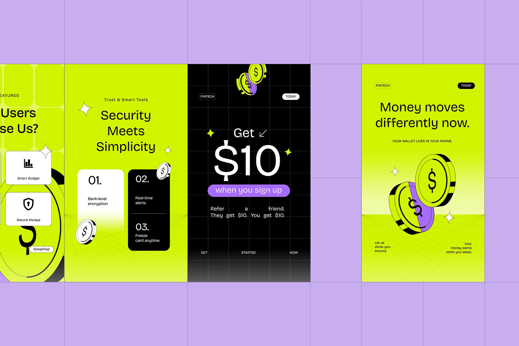 Financial Instagram Pack (AI, PSD, EPS)