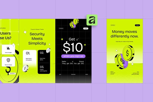 Financial Instagram Pack for Affinity