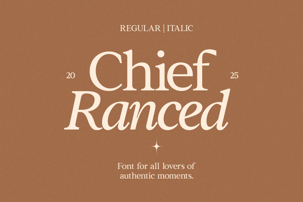 GC Chief Ranced – Serif Elegant Font