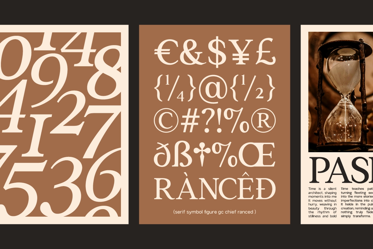 GC Chief Ranced – Serif Elegant Font