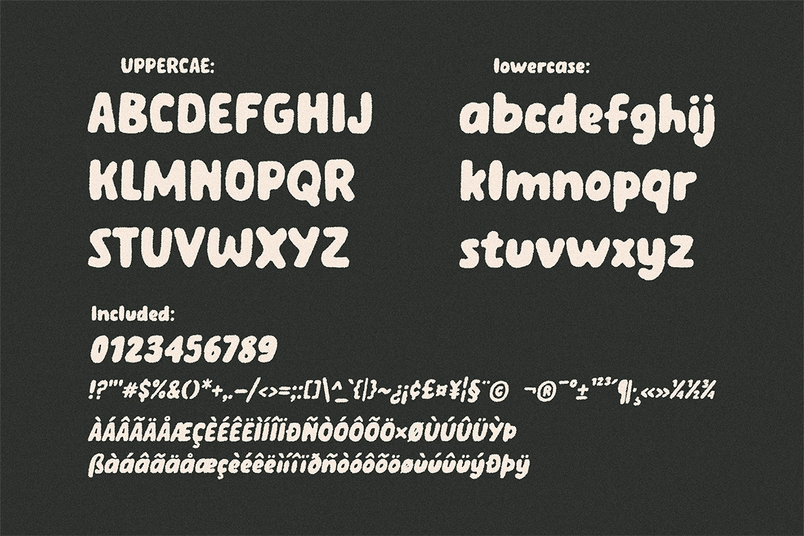 Flamb Burger - Fun Playful Font