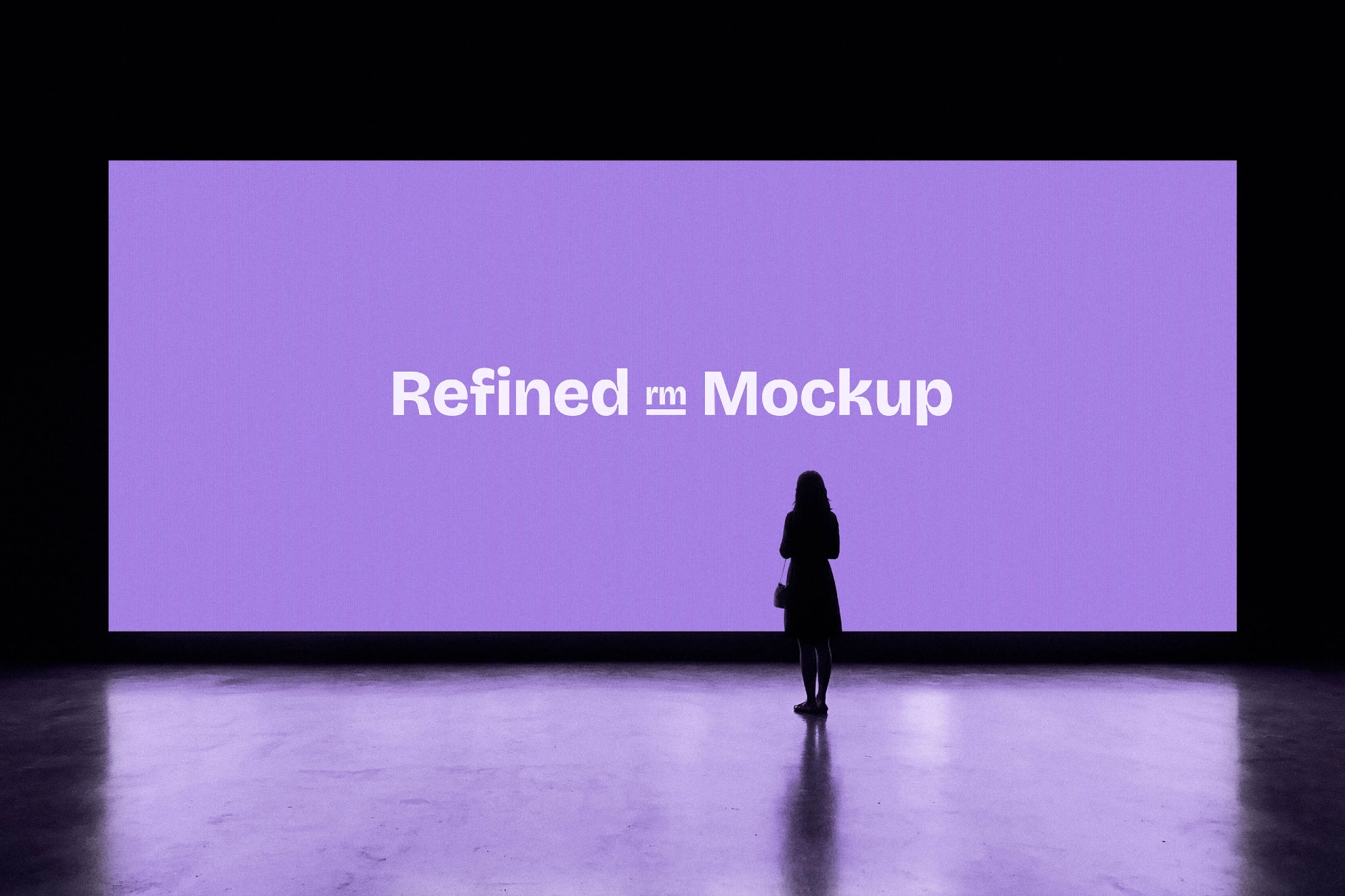 Large Expo Screen Mockup