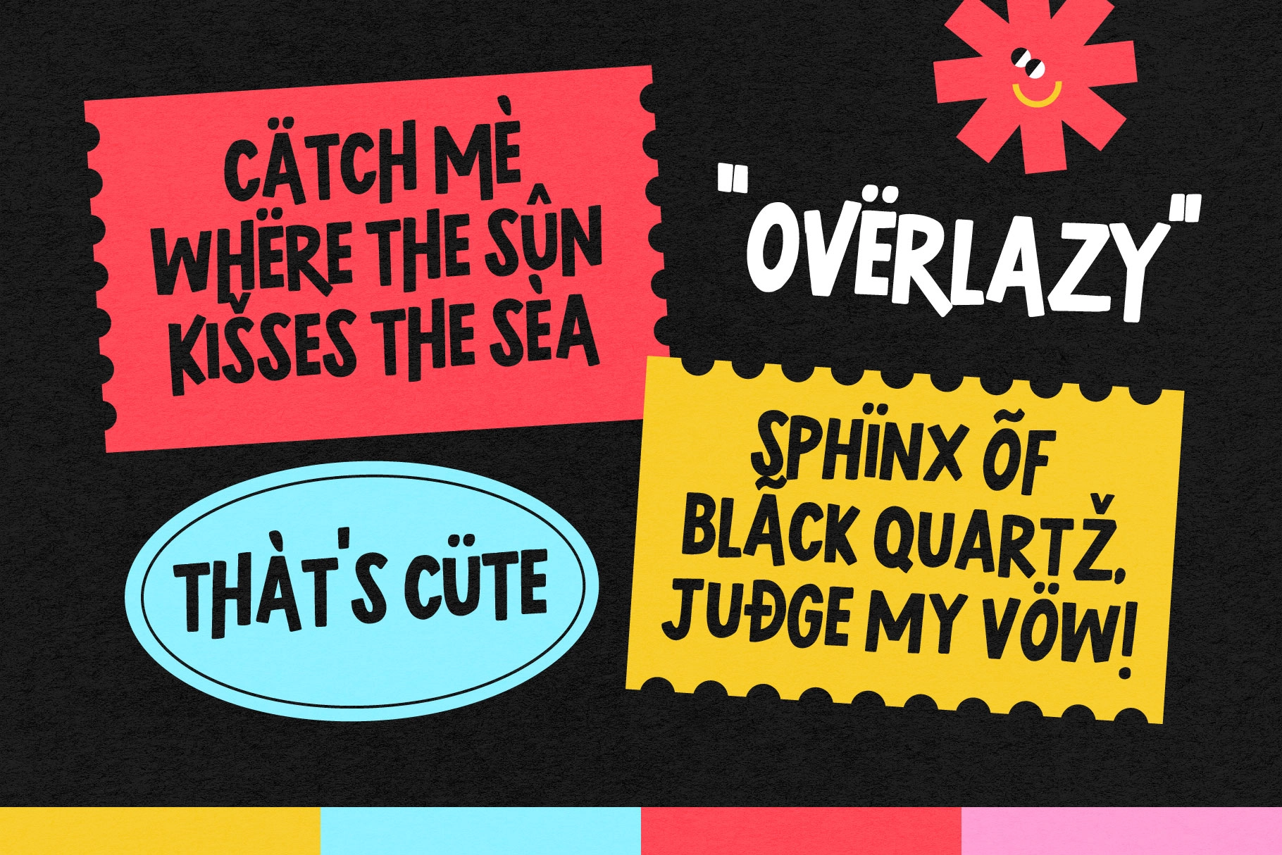 Squibloop Bouncy Sans Serif Font