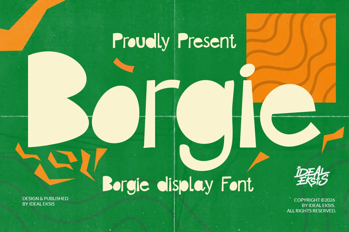 Borgie - Quirky Typeface