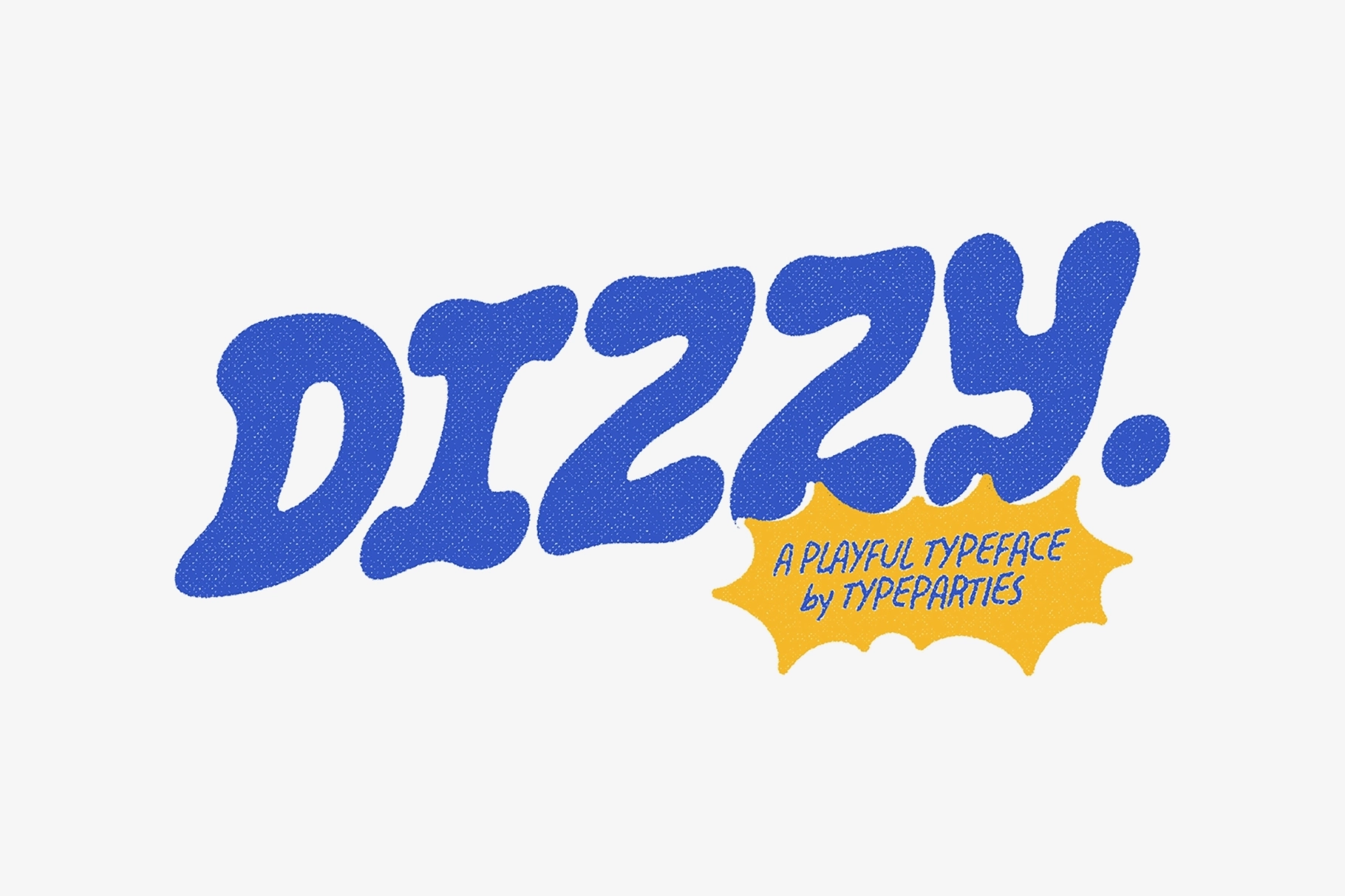 Dizzy - 70s Inspired Chunky Display Typeface