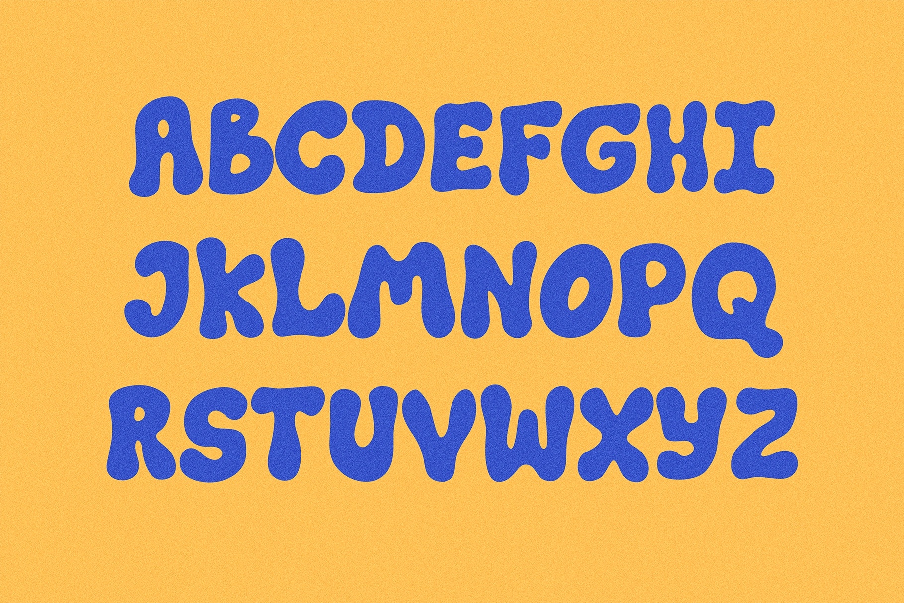 Dizzy - 70s Inspired Chunky Display Typeface