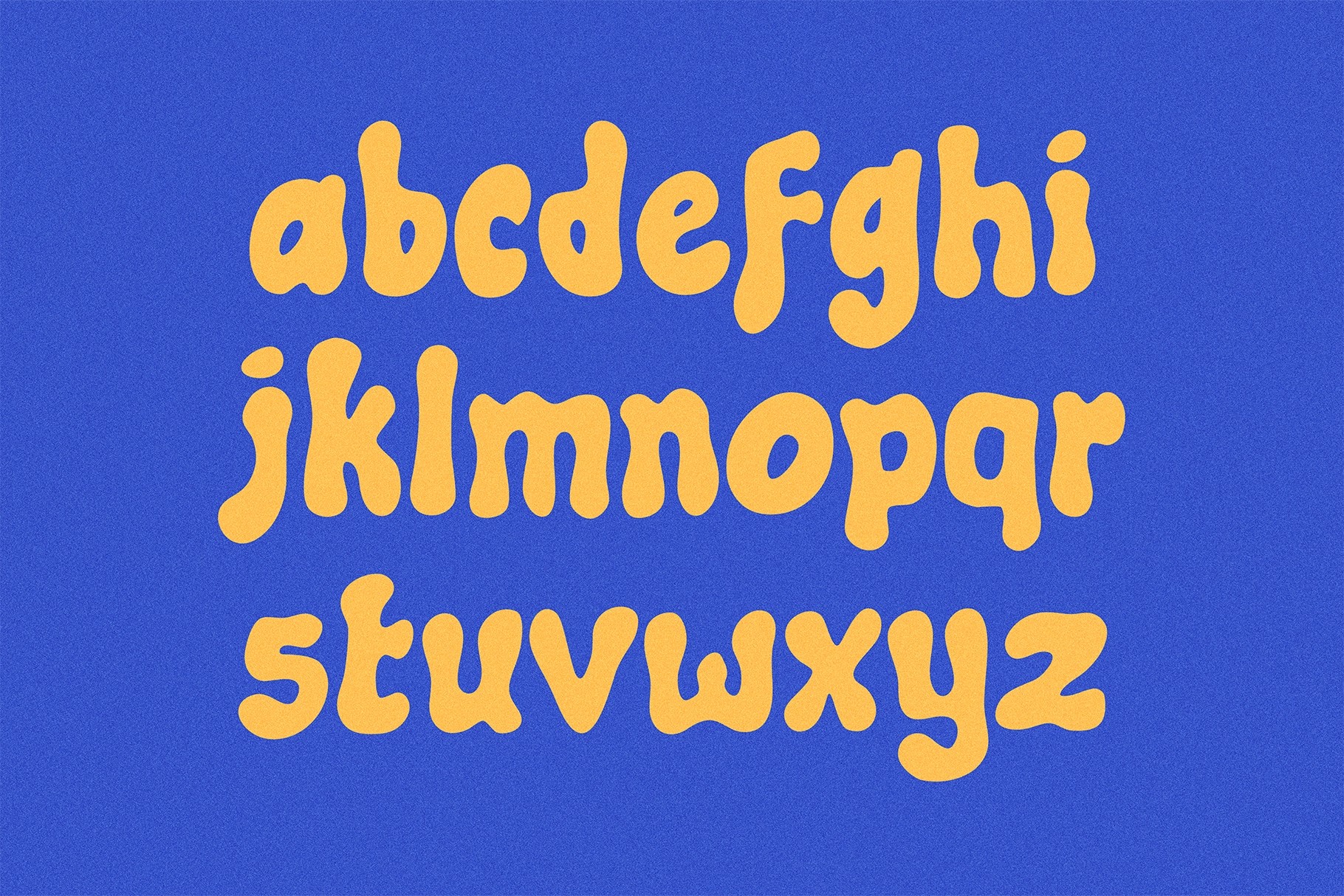 Dizzy - 70s Inspired Chunky Display Typeface