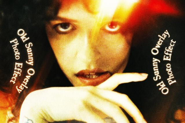 Old Sunny Overlay Photo Effect