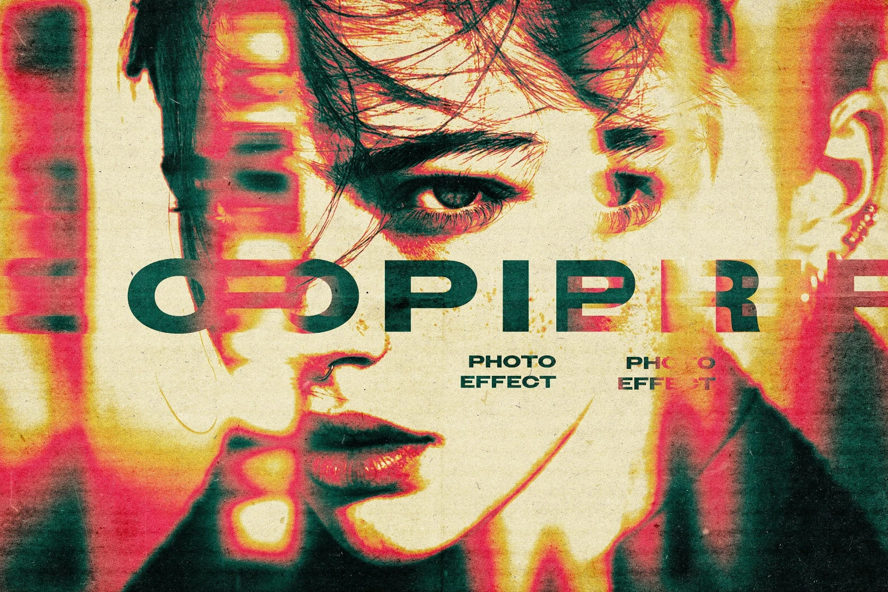 Acid Copier Photo Effect