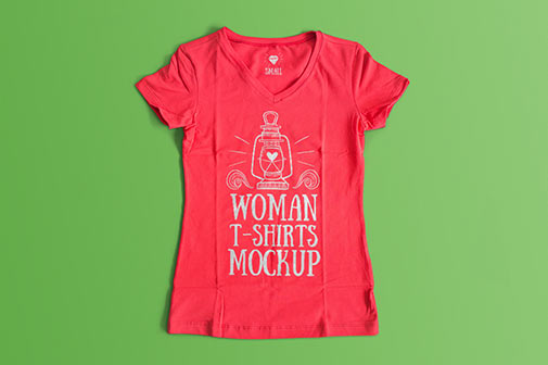 Woman T Shirt Mockup Download Free Psd Template