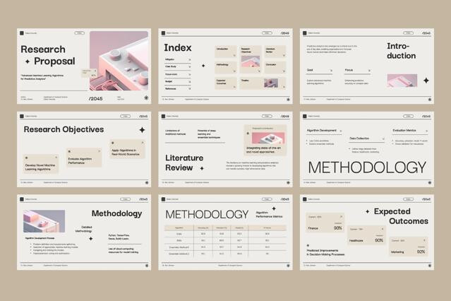 Dakka - Research Proposal Keynote Template