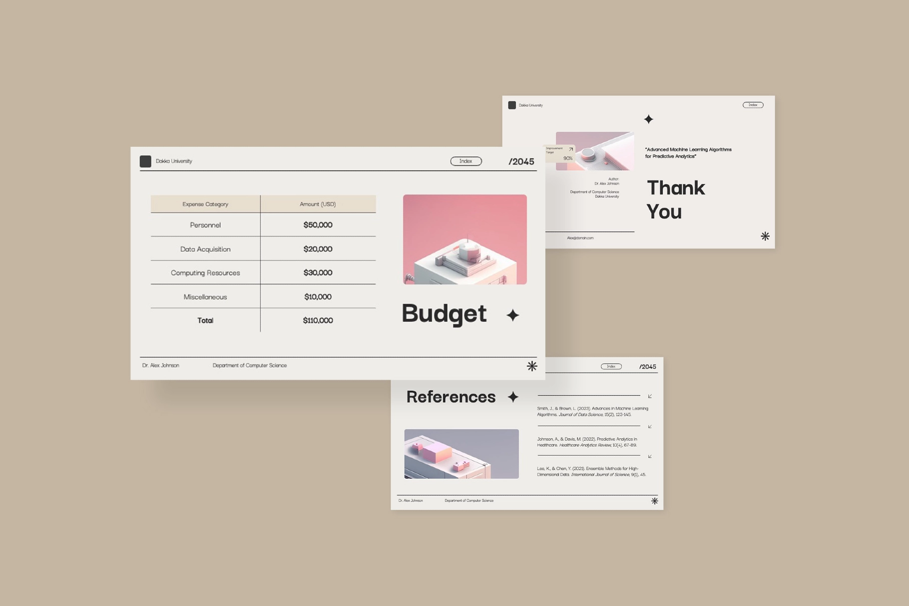 Research Proposal Google Slides Template