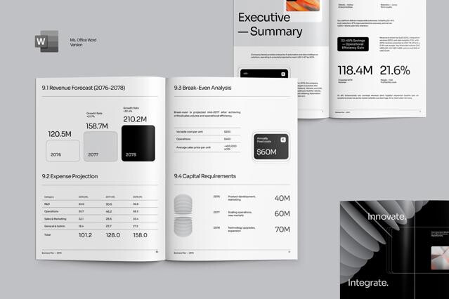 GAND - Business Plan Word Template