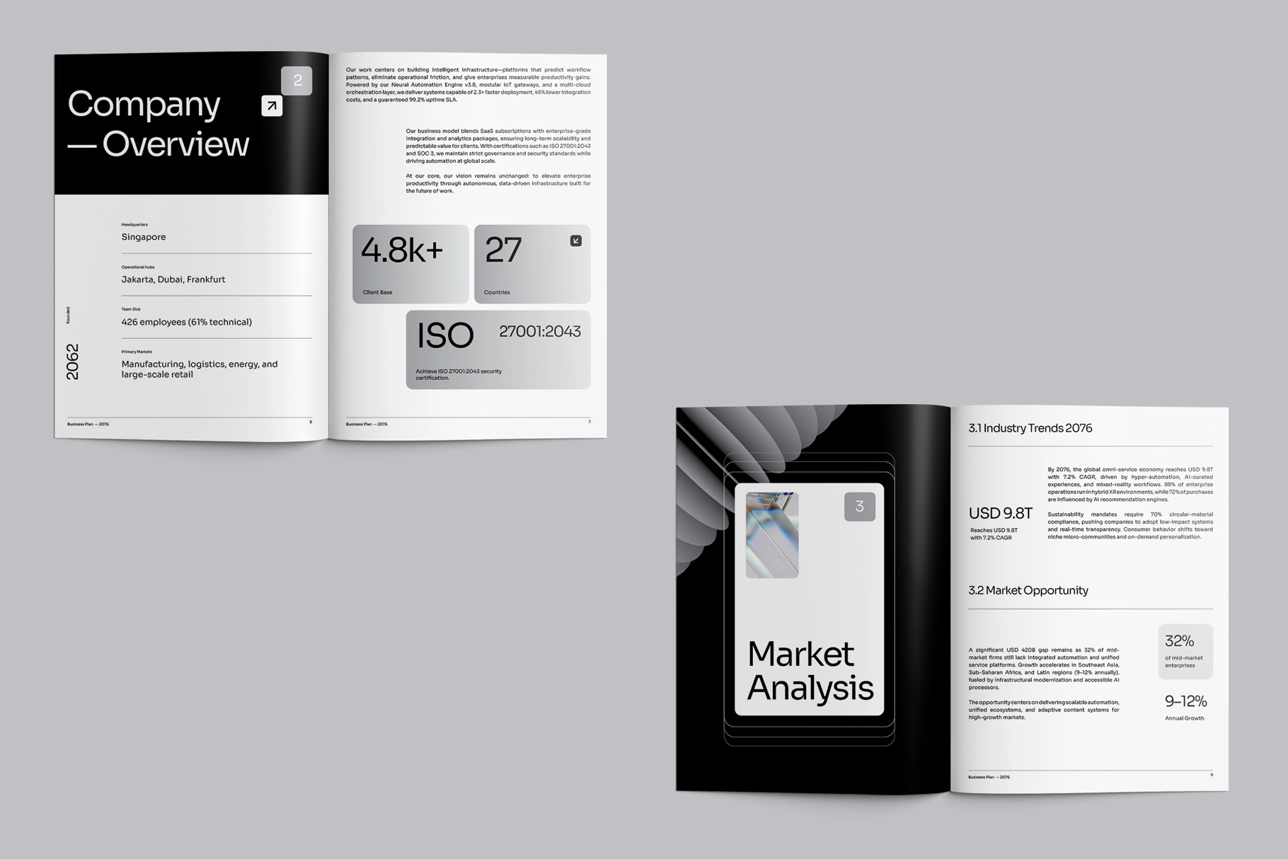 Business Plan Affinity Template