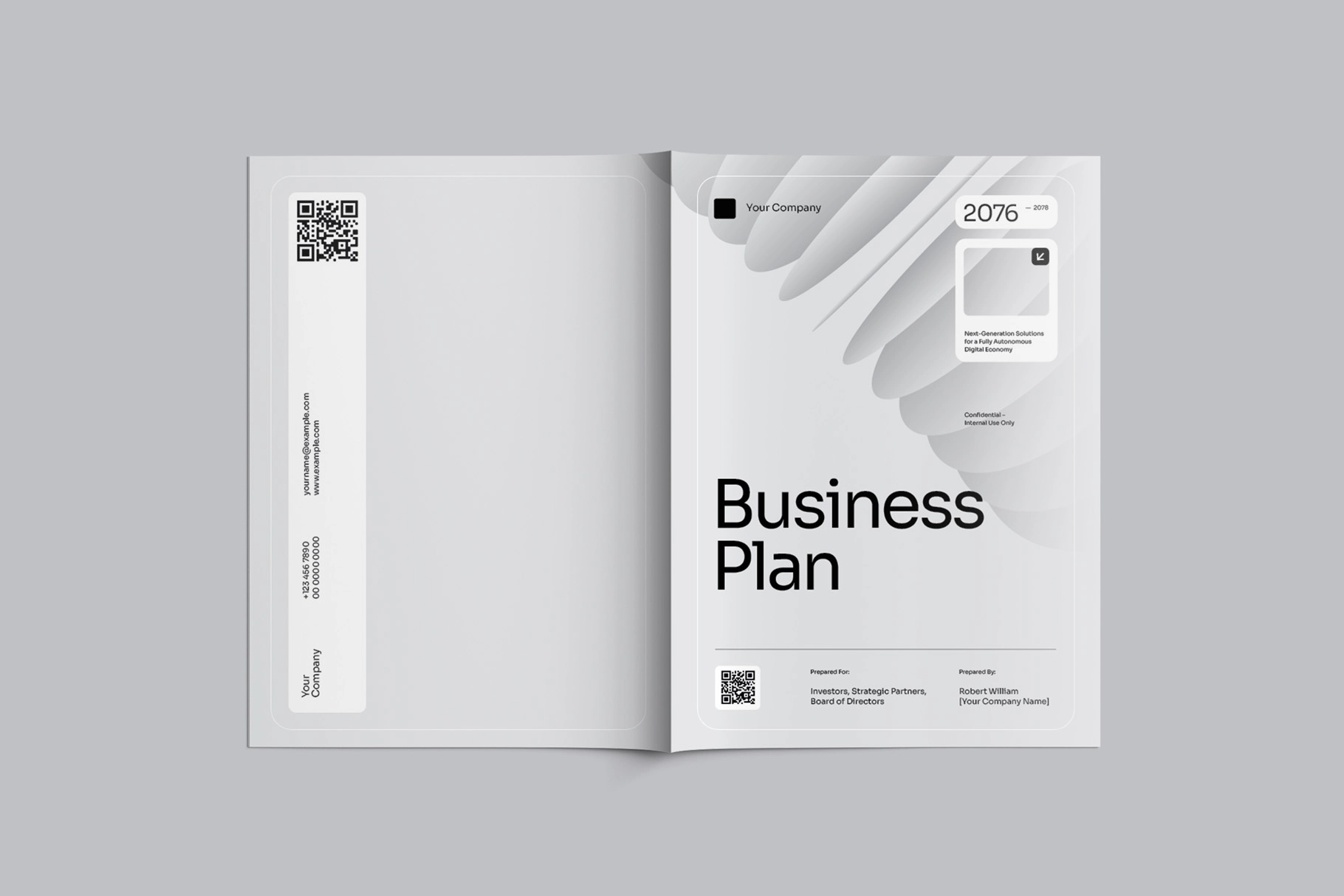 CANVA Business Plan Template - GAND