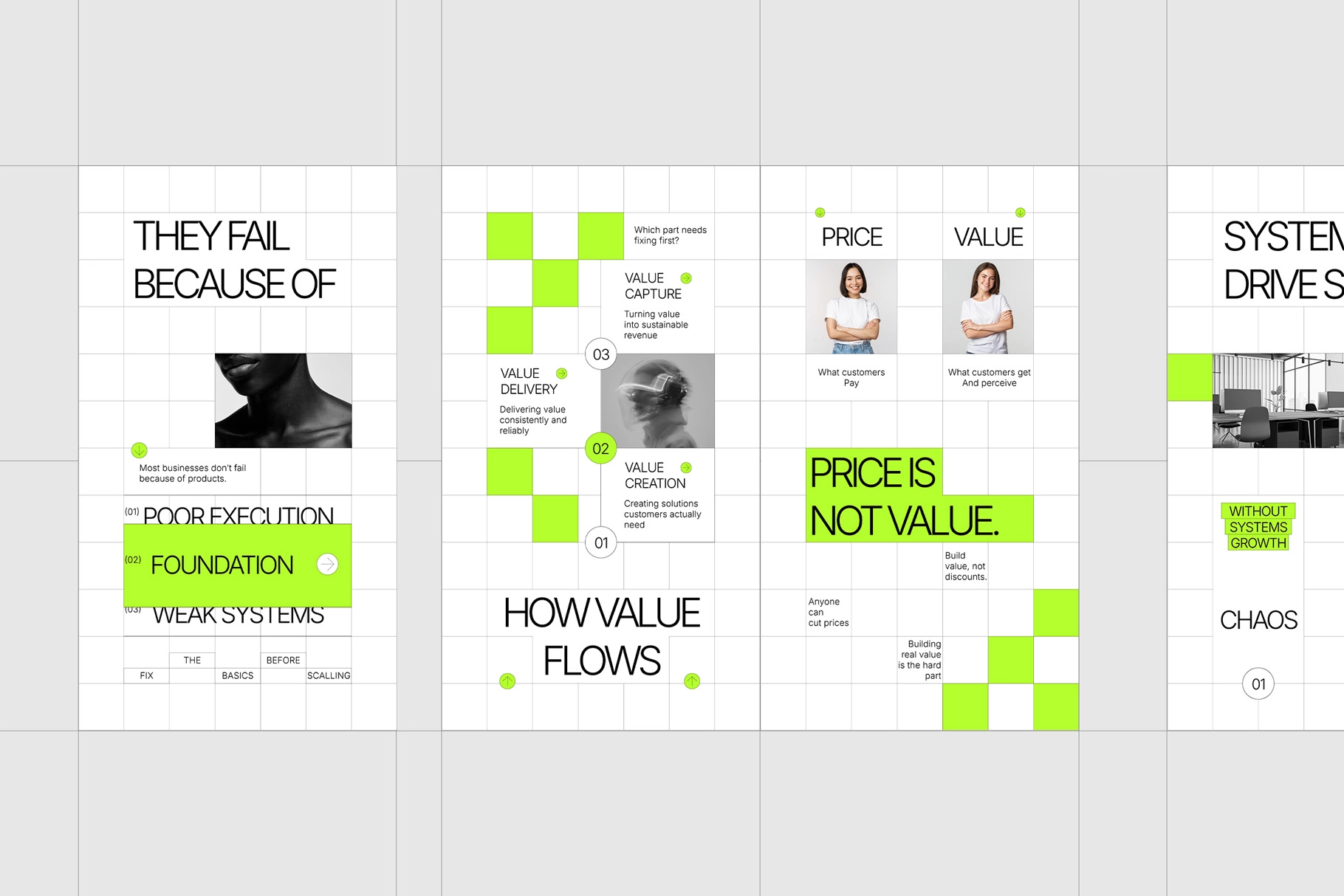 CANVA Business Market Value Instagram Template