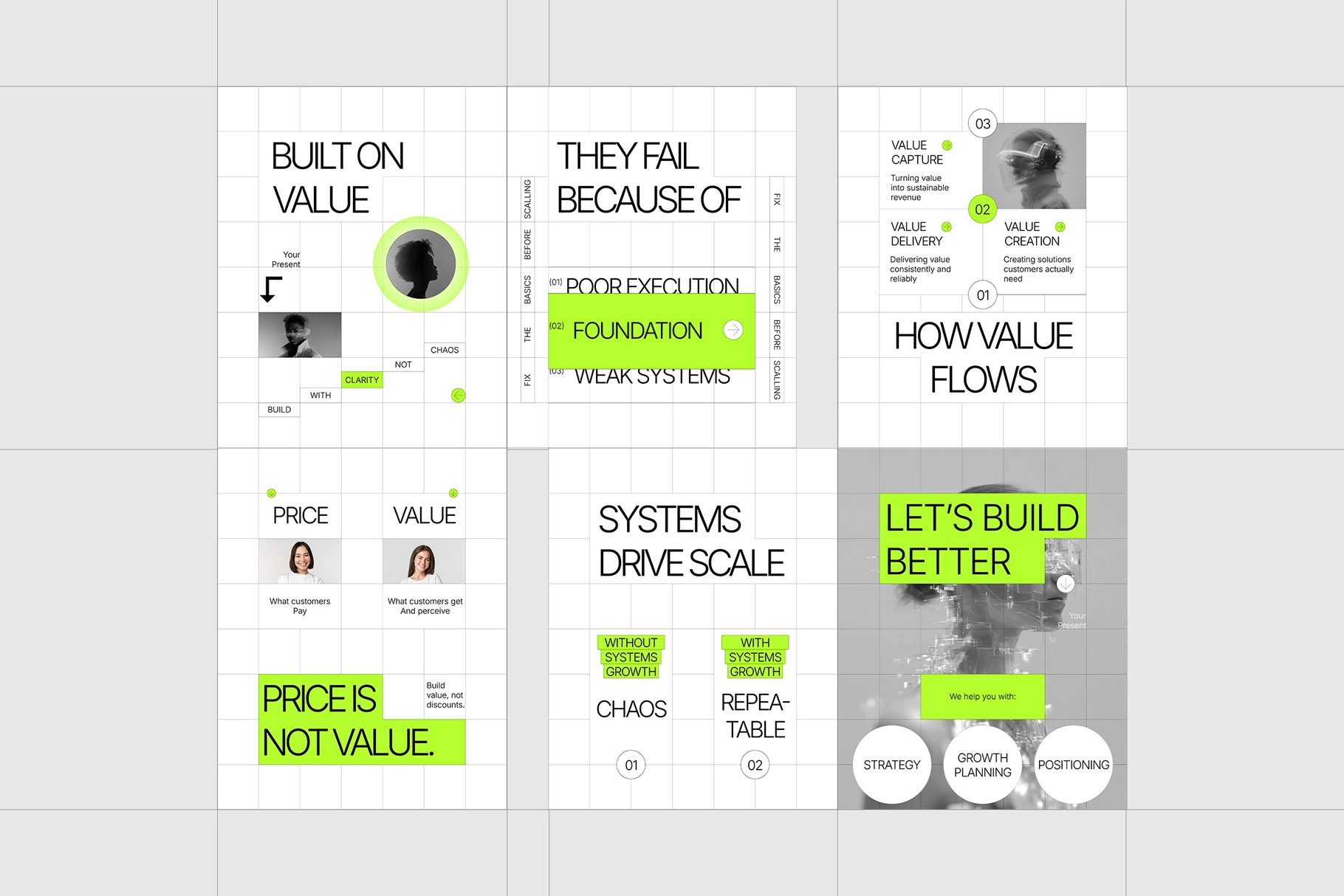 CANVA Business Market Value Instagram Template