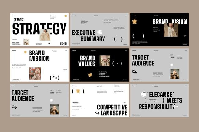 Brand Strategy Presentation - Keynote