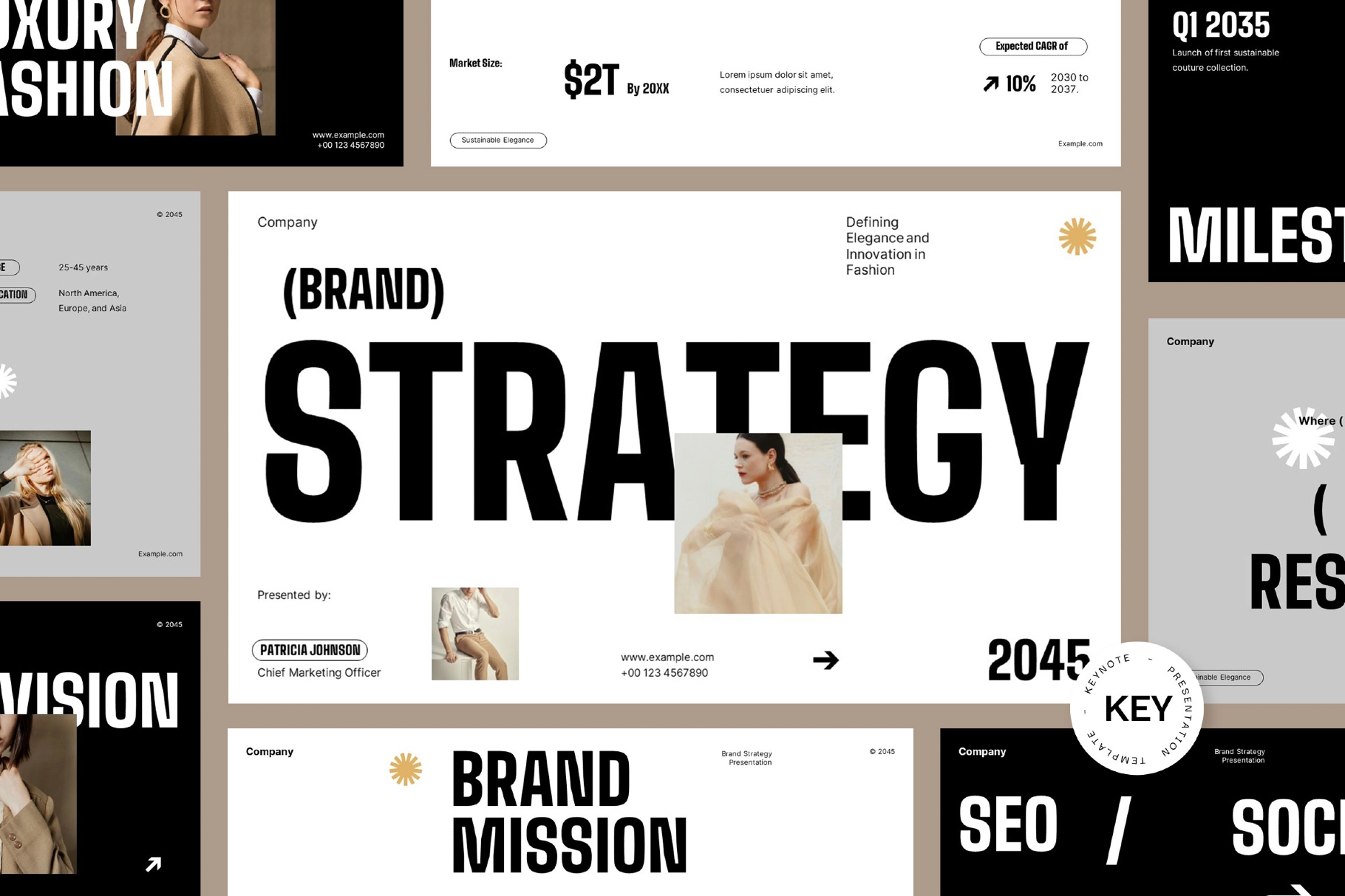 Brand Strategy Presentation - Keynote